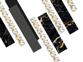 crystal cup chains