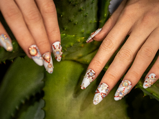 nail art rhinestones