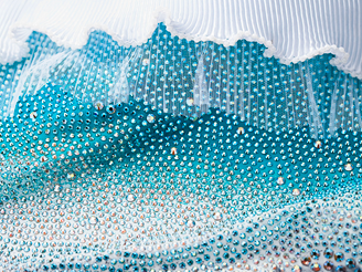 Dazzling Ocean studded with crystals