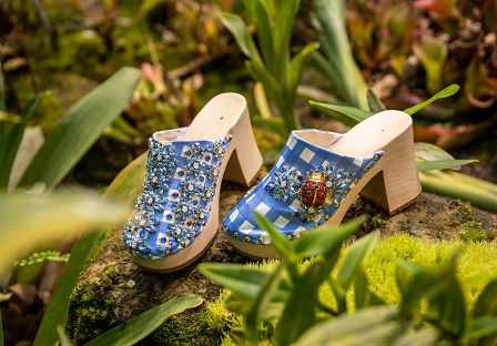 fancy crystals on shoes