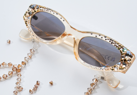 sunglasses with crystals