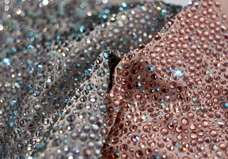exciting new crystal shades Dusty Rose and Lilac Ash