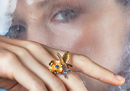  Preciosa‘s  permanent color-treated cubic zirconia 