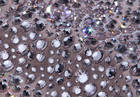 made with recycled elements Mesmera crystal color