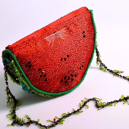 DIY rondelle beads bag