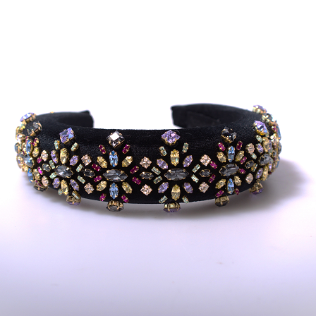 hair band with crystals
