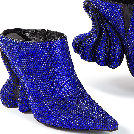shoes with crystals