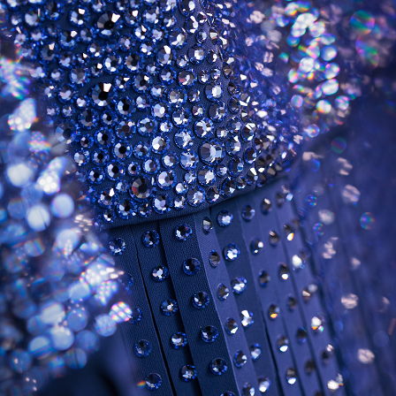 blue violet crystal rhinestones