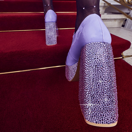 mesmera flatback crystal rhinestones on shoes