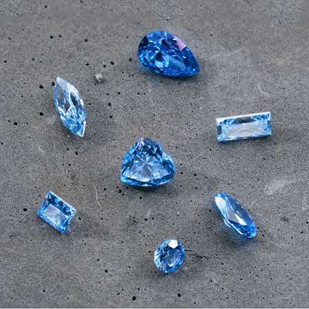 Preciosa‘s permanent color-treated cubic zirconia