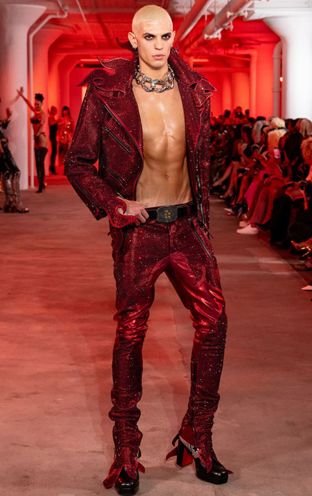 crystals on runway