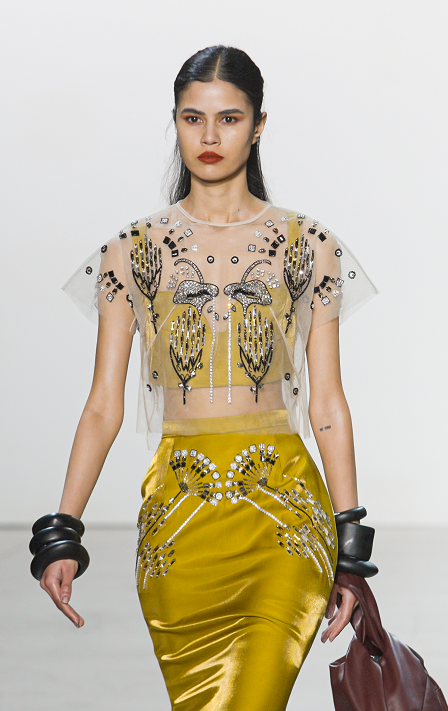 crystals on runway