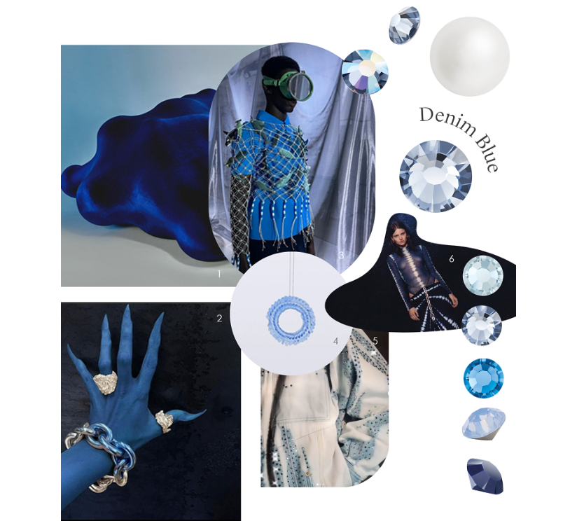 blue crystal stones