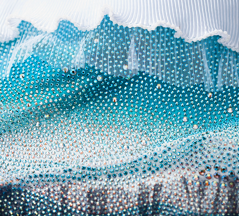 Dazzling Ocean studded with crystals