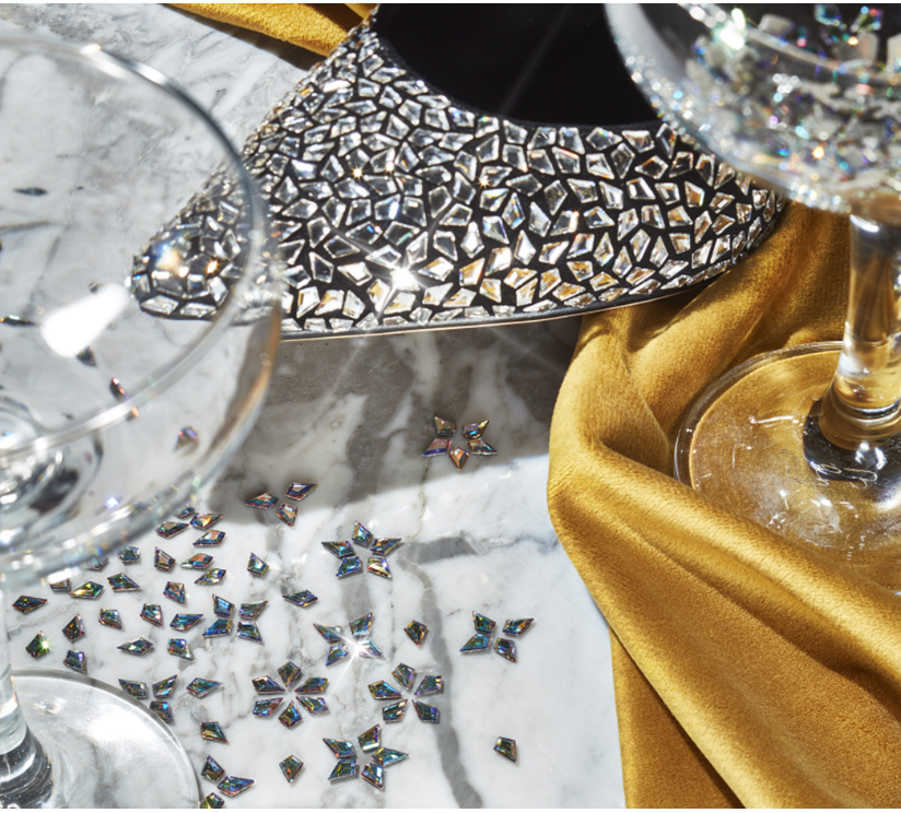 Flatback crystals Kite