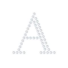 水晶烫贴 字母 A