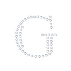 水晶烫贴 字母 G