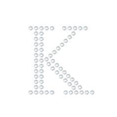 水晶烫贴 字母 K