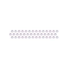 水晶烫贴 偏移条纹