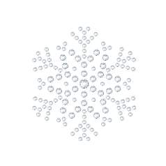 水晶烫贴 雪花