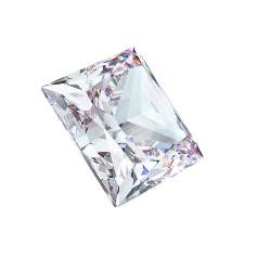 Cubic Zirconia Square Princess
