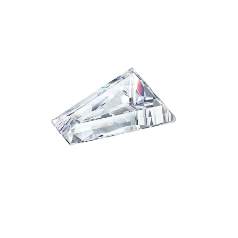 Cubic Zirconia Tapered Baguette