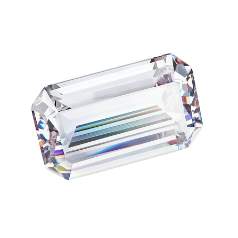 Cubic Zirconia Octagon Step