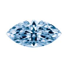 合成尖晶石 榄尖形钻石