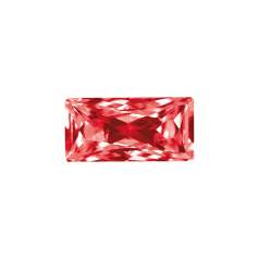 Synthetic Corundum Baguette Princess