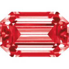 Synthetic Corundum Octagon Step