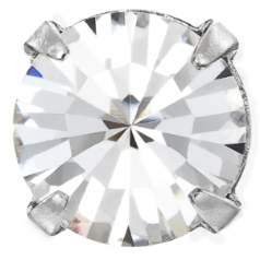 Chaton MAXIMA in Sew-On Cup, Silver Chaton MAXIMA in Sew-On Cup, Silver