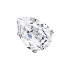 Baroque Pear MAXIMA in Jewelry Cup, Silver