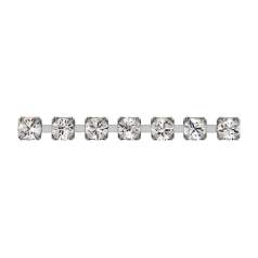 Cupchain with Chatons MXM ss16 - Rhodium cup Cupchain with Chatons MXM ss16 - Rhodium cup