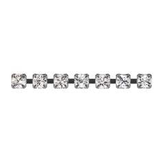 Cupchain with Chatons MXM ss8,5 - Ruthenium cup Cupchain with Chatons MXM ss8,5 - Ruthenium cup