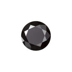 Genuine Black Spinel Round