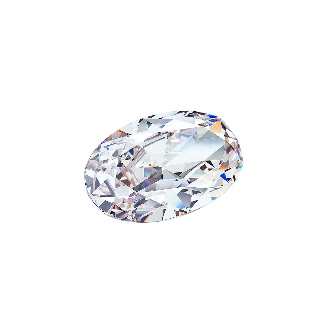 Oval cubic clearance zirconia