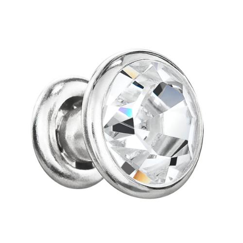 Chaton Rivets Rivet with Chaton MAXIMA, Silver cup - Preciosa Components
