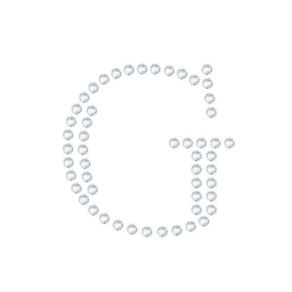 水晶烫贴 字母 G