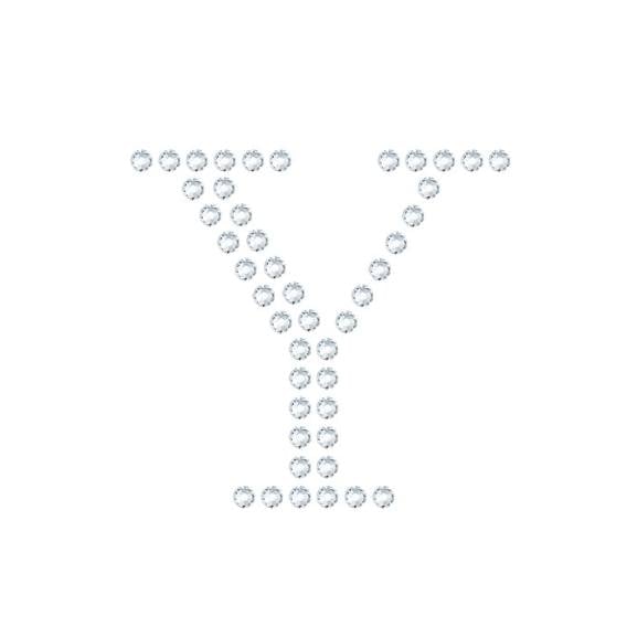水晶烫贴 字母 Y