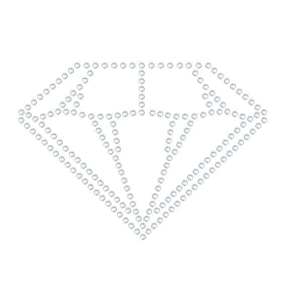 水晶烫贴 尖底石形