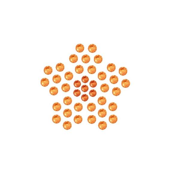 水晶烫贴 喇叭花