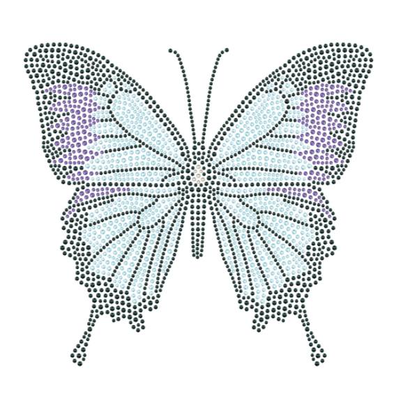 水晶烫贴 燕尾蝶