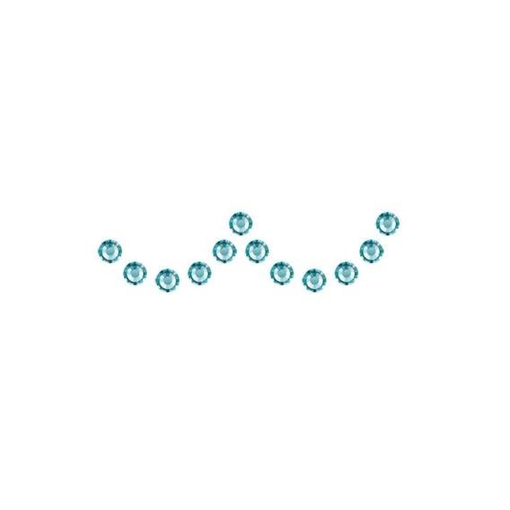 水晶烫贴 环形条纹