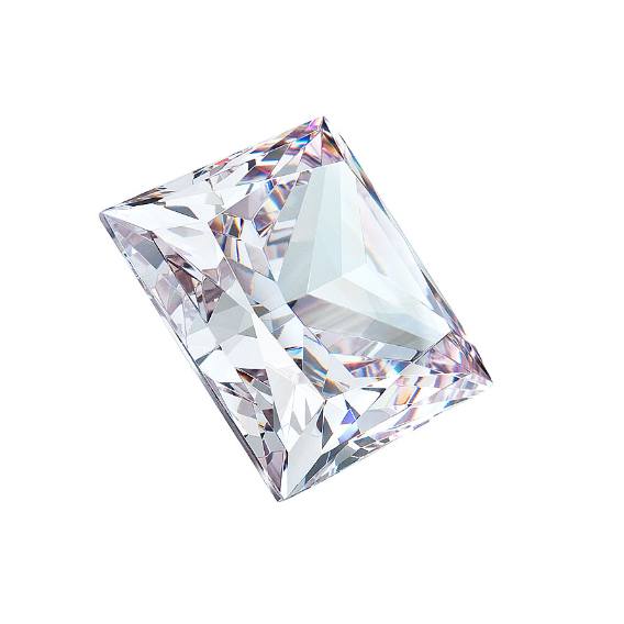 Cubic Zirconia Square Princess Cubic Zirconia Square Princess
