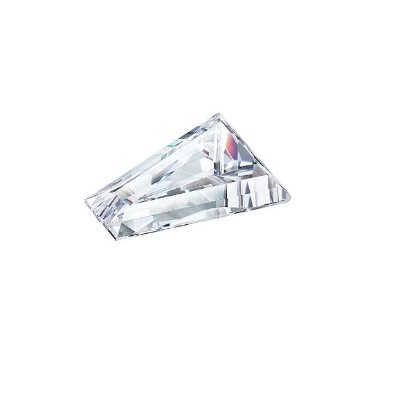 Cubic Zirconia Tapered Baguette
