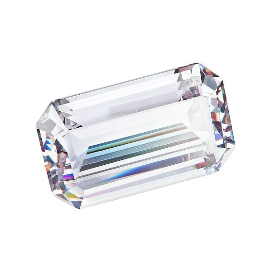 Cubic Zirconia Octagon Step Cubic Zirconia Octagon Step