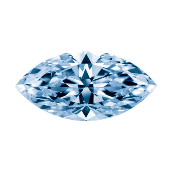 合成尖晶石 榄尖形钻石