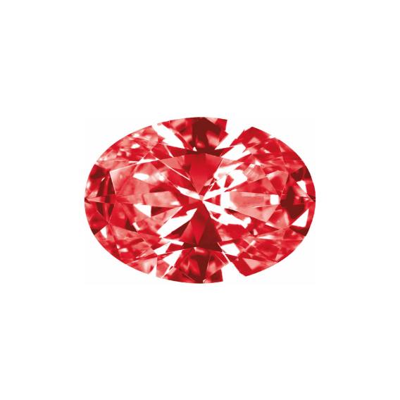 合成刚玉 椭圆形钻石