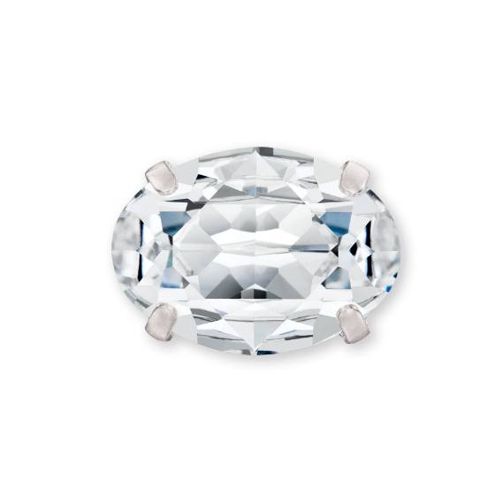 Oval MAXIMA in Jewelry Cup, Silver