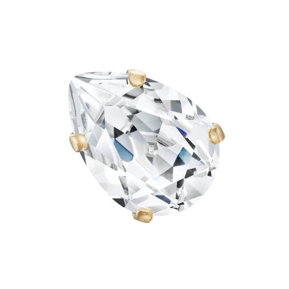 Baroque Pear MAXIMA in Jewelry Cup, Gold